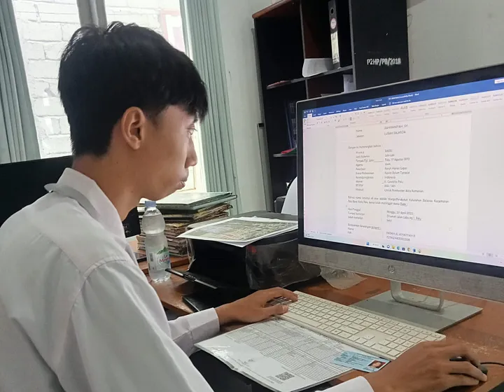 i'am in front of pc